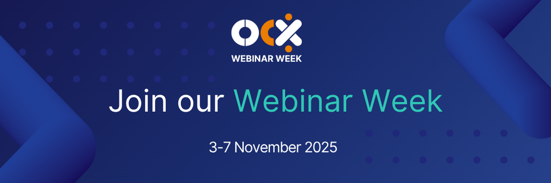 Webinar week OCX