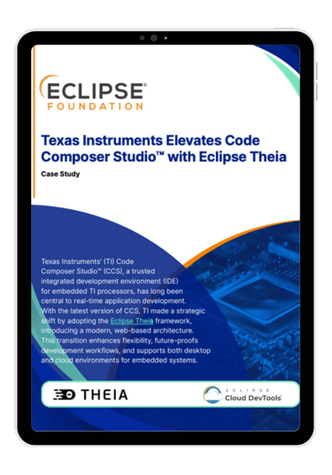 Texas Instruments Elevates Code Composer Studio™ with Eclipse Theia